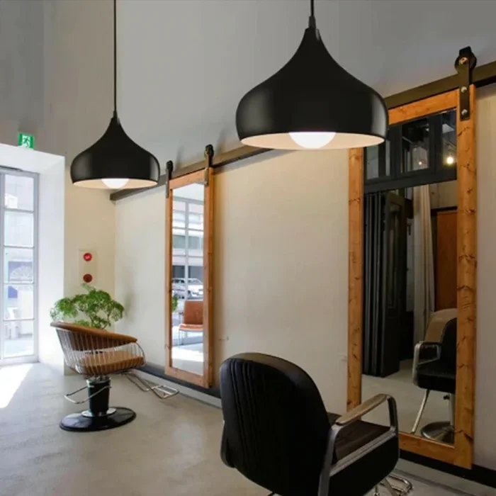Vintage Industrial Metal Ceiling Black Hanging Pendant Shade~2506