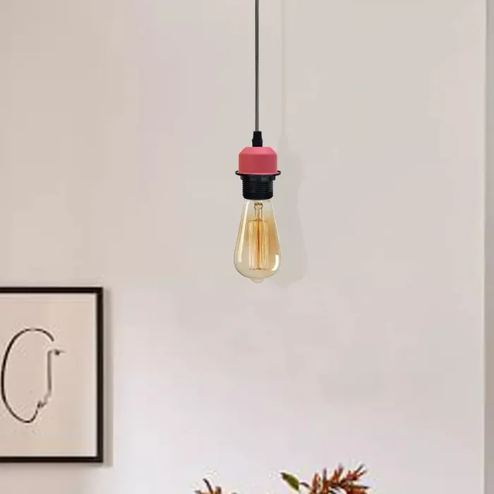 Vintage Pendant Lamp Bulb Holder Ceiling Light E27 Fitting ~5760