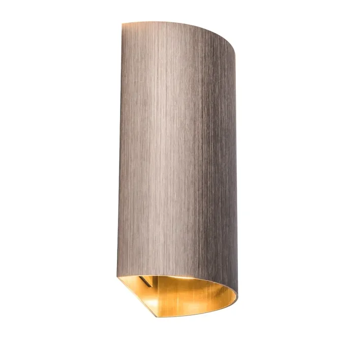 Westport Curve Up & Down Wall Light – Bronze