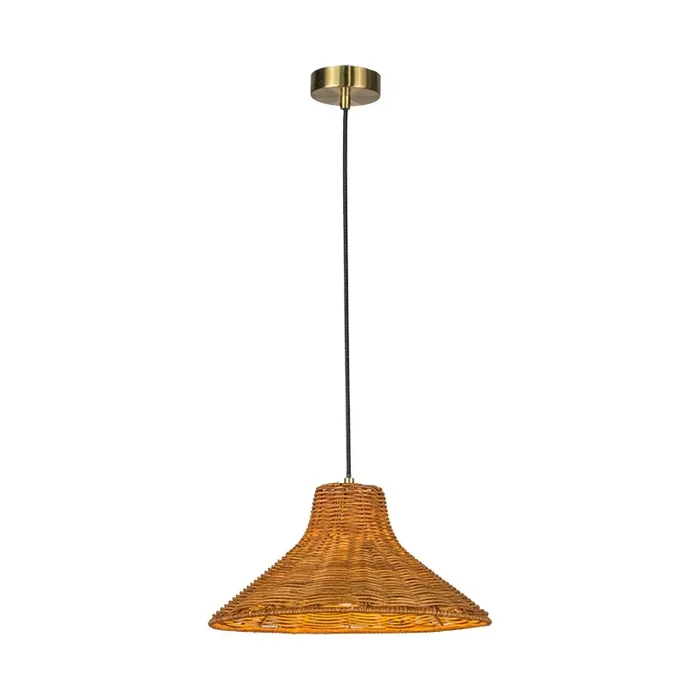 Wisteria Mabel Rattan Ceiling Pendant Light – Natural